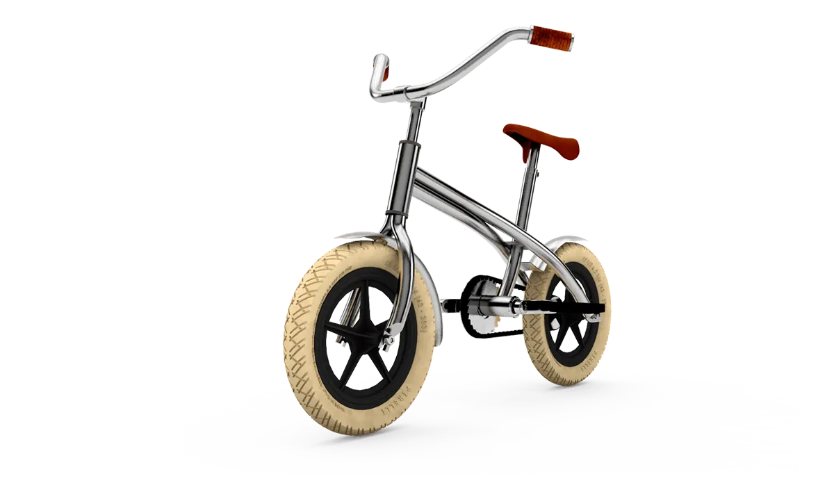 Leren fietsen word kinderspel