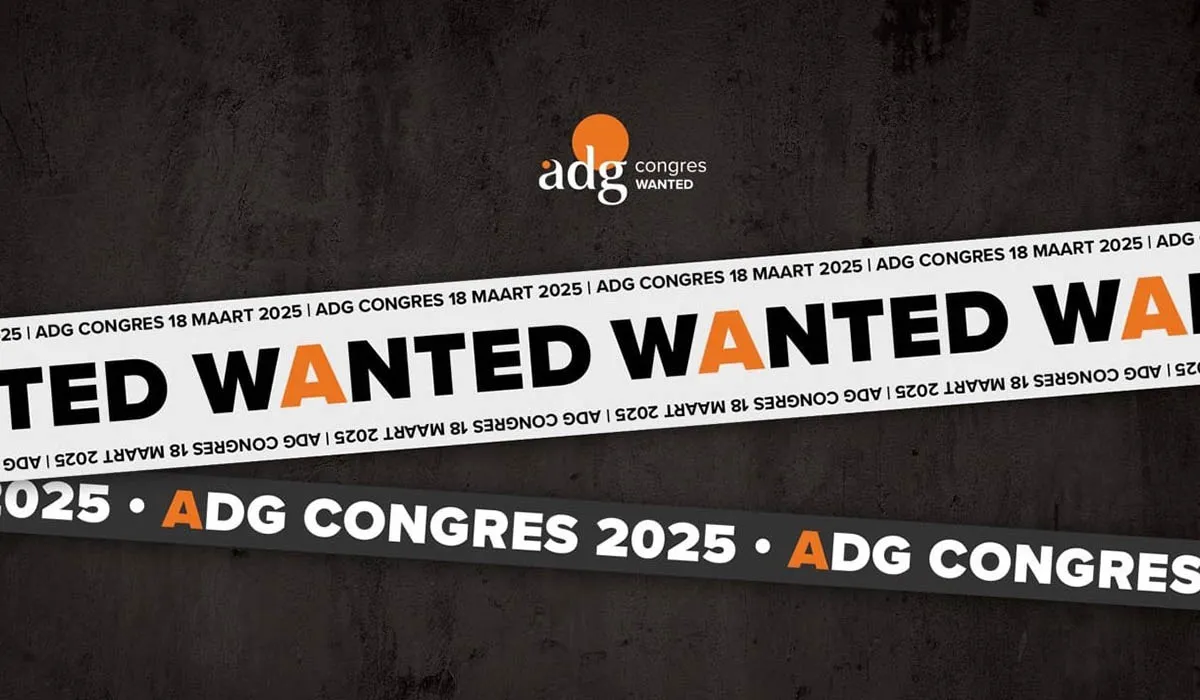 Visueel concept voor het ADG Congres 2025